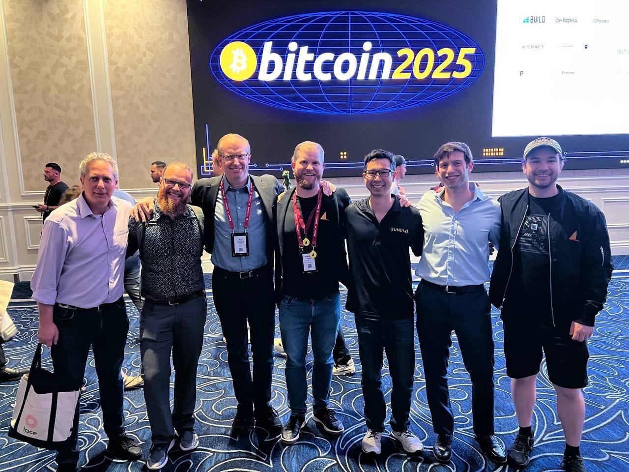 The Sundial team attended BTC Vegas