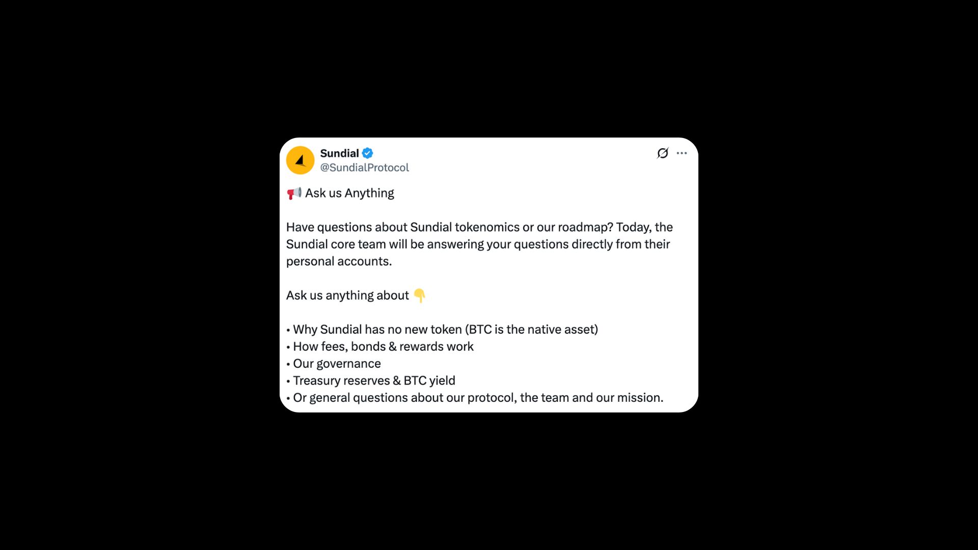 Read Our X AMA